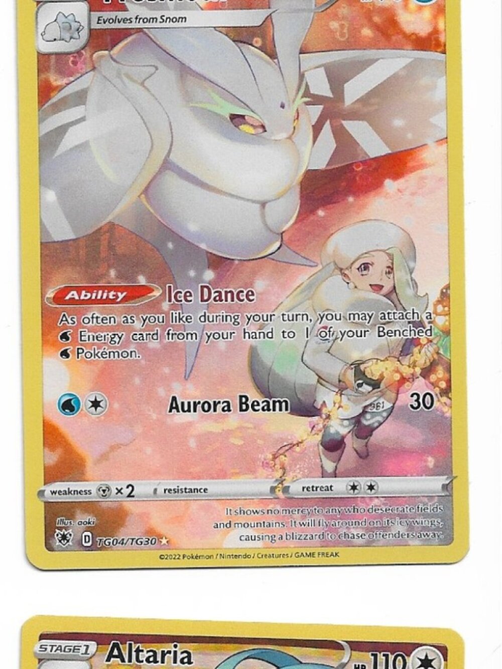 Pokemon Frosmoth TG04/TG30 Astral Radiance Trainer Gallery NM